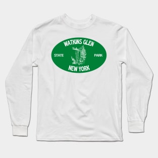 Watkins Glen Vintage Style Long Sleeve T-Shirt